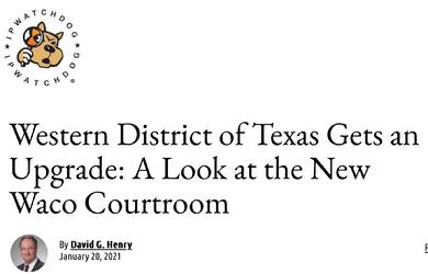 Waco Division WDTX Patent